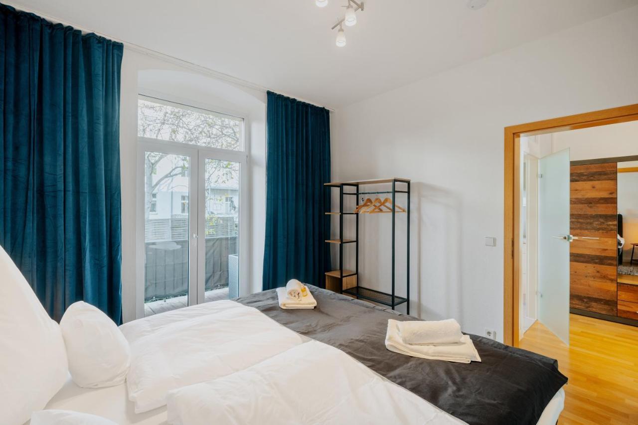 Blissplace 3 Zi Premium Apartment Nahe Getec Arena Mit Kingsize Betten Und Balkon Magdeburg Dış mekan fotoğraf